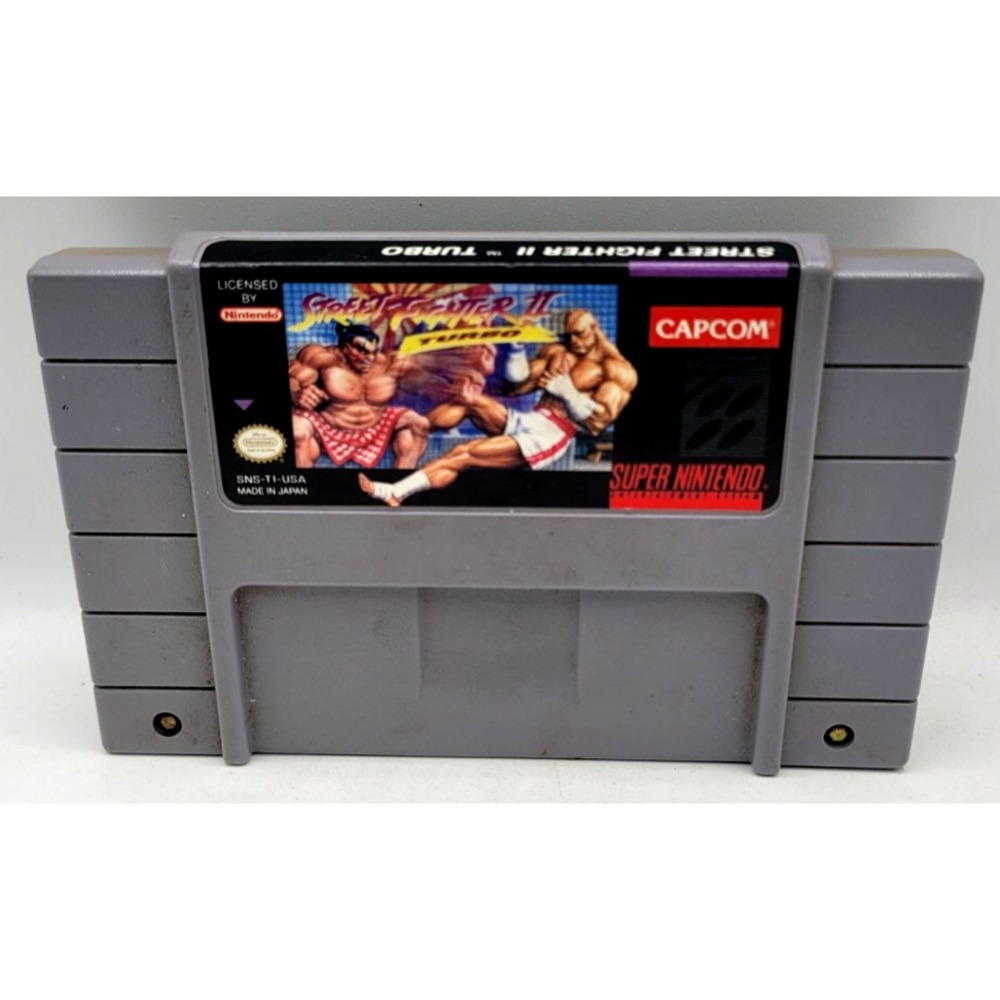 Street Fighter II: Turbo (Nintendo SNES 1991) Cart Only